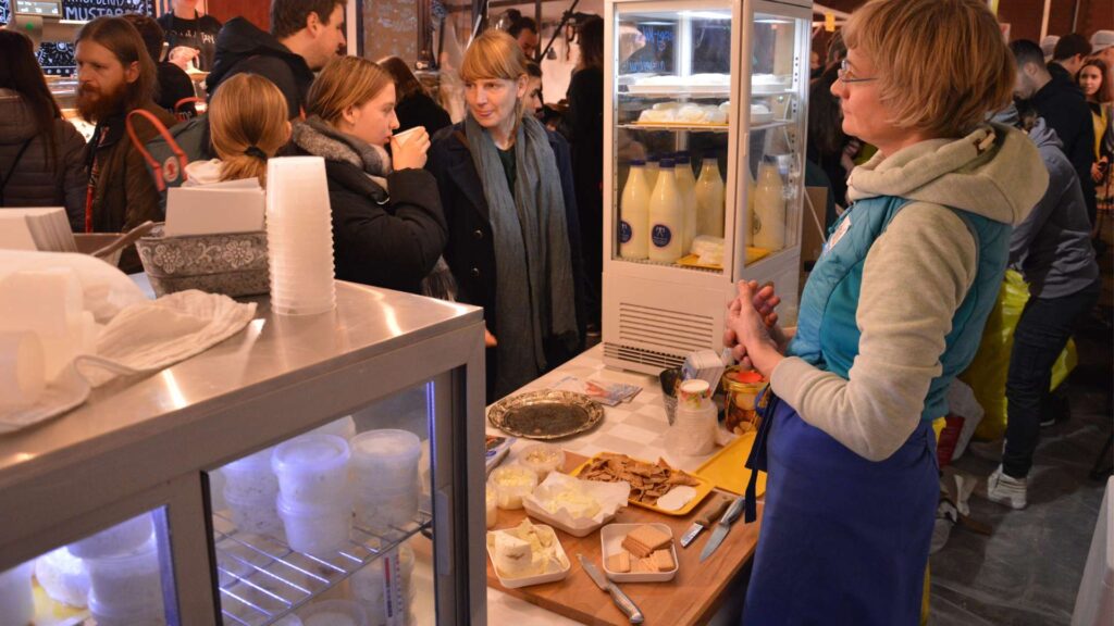 Astrid Zand auf der cheese in Berlin